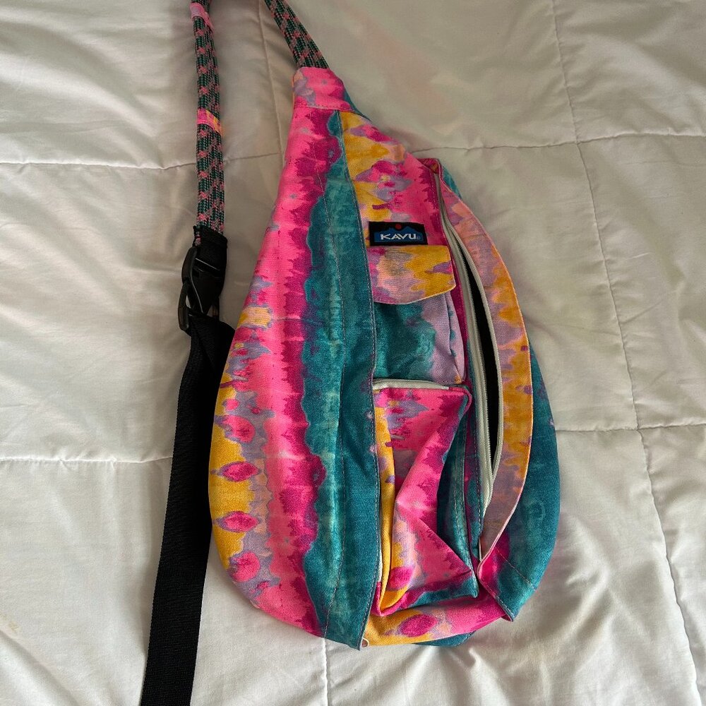 Rainbow Tye Dye Kavu Bag